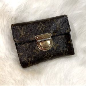 💯LOUIS VUITTON💯 Monogram Koala Compact Wallet